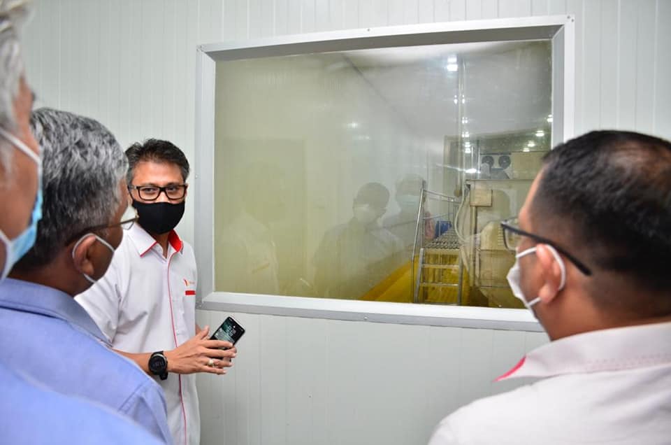 LAWATAN DATUK BANDAR KE DELIMA EMAS SDN BHD