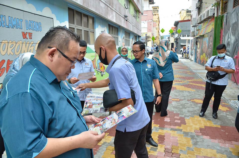  LAWATAN KERJA MBIP DALAM PEMBANGUNAN UNIT PELANCONGAN MBS