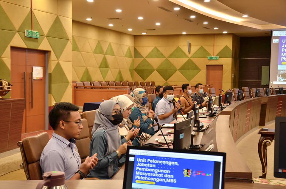  LAWATAN KERJA MBIP DALAM PEMBANGUNAN UNIT PELANCONGAN MBS