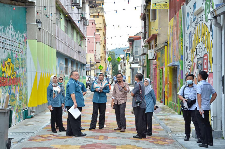  LAWATAN KERJA MBIP DALAM PEMBANGUNAN UNIT PELANCONGAN MBS