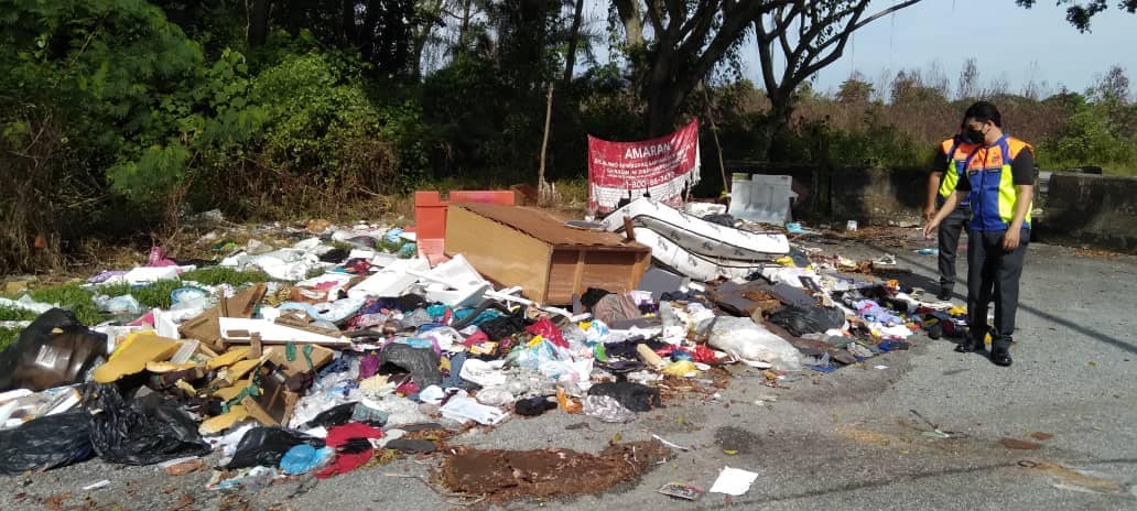 LAPORAN PENGUATKUASAAN SWCORP (PEMANTAUAN HOTSPOT SAMPAH HARAM