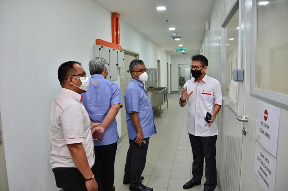 LAWATAN DATUK BANDAR KE DELIMA EMAS SDN BHD