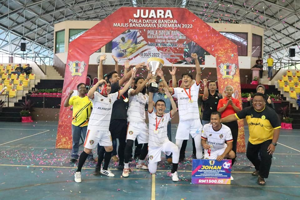 PERTANDINGAN FUTSAL PIALA DATUK BANDAR MAJLIS BANDARAYA SEREMBAN SEMPENA HARI KEBANGSAAN MALAYSIA
