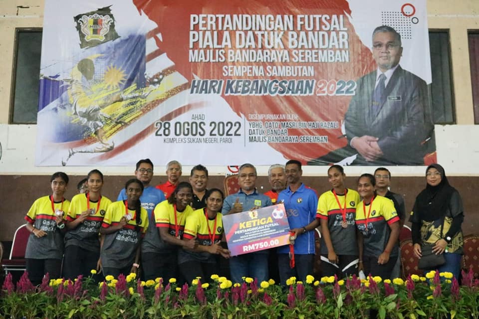 PERTANDINGAN FUTSAL PIALA DATUK BANDAR MAJLIS BANDARAYA SEREMBAN SEMPENA HARI KEBANGSAAN MALAYSIA