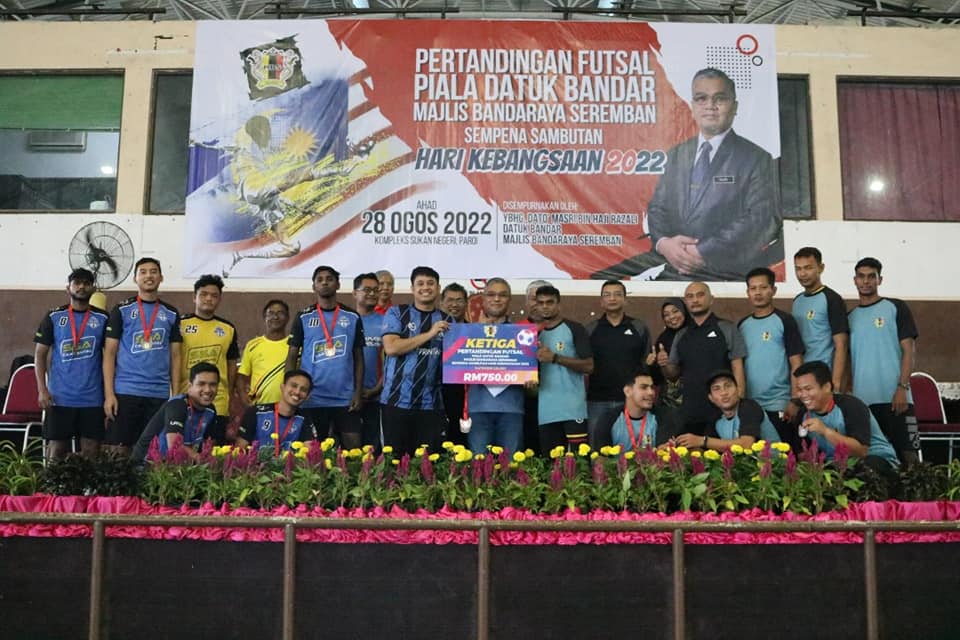 PERTANDINGAN FUTSAL PIALA DATUK BANDAR MAJLIS BANDARAYA SEREMBAN SEMPENA HARI KEBANGSAAN MALAYSIA