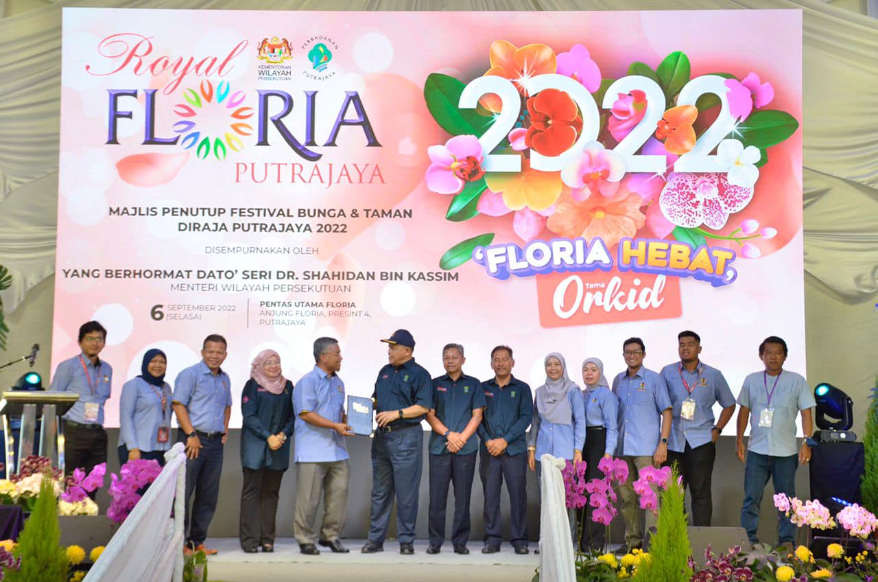 MAJLIS PENUTUP FESTIVAL BUNGA & TAMAN DIRAJA PUTRAJAYA 2022