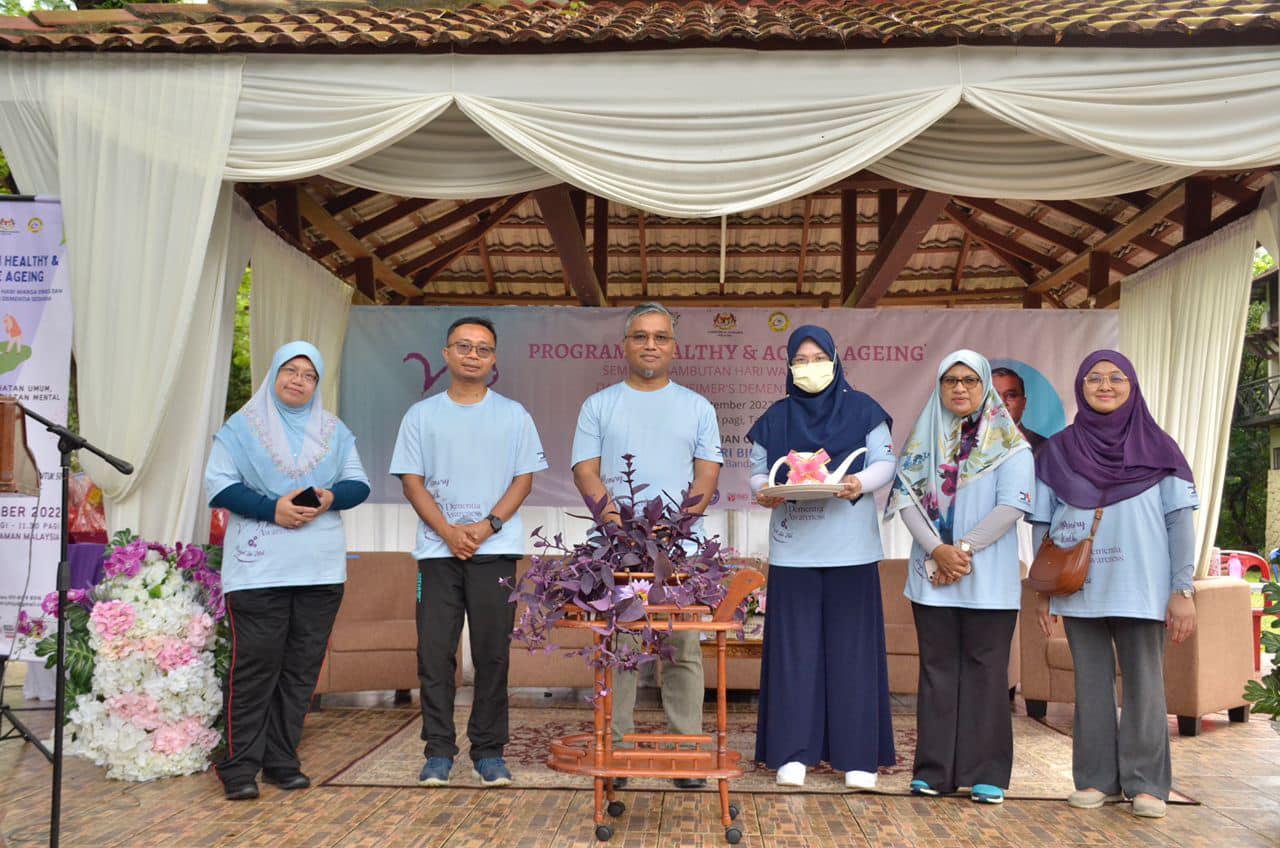 MAJLIS PERASMIAN PROGRAM “HEALTHY AND ACTIVE AGEING” SEMPENA SAMBUTAN HARI WARGA EMAS DAN ALZHEIMER’S DEMENTIA SEDUNIA