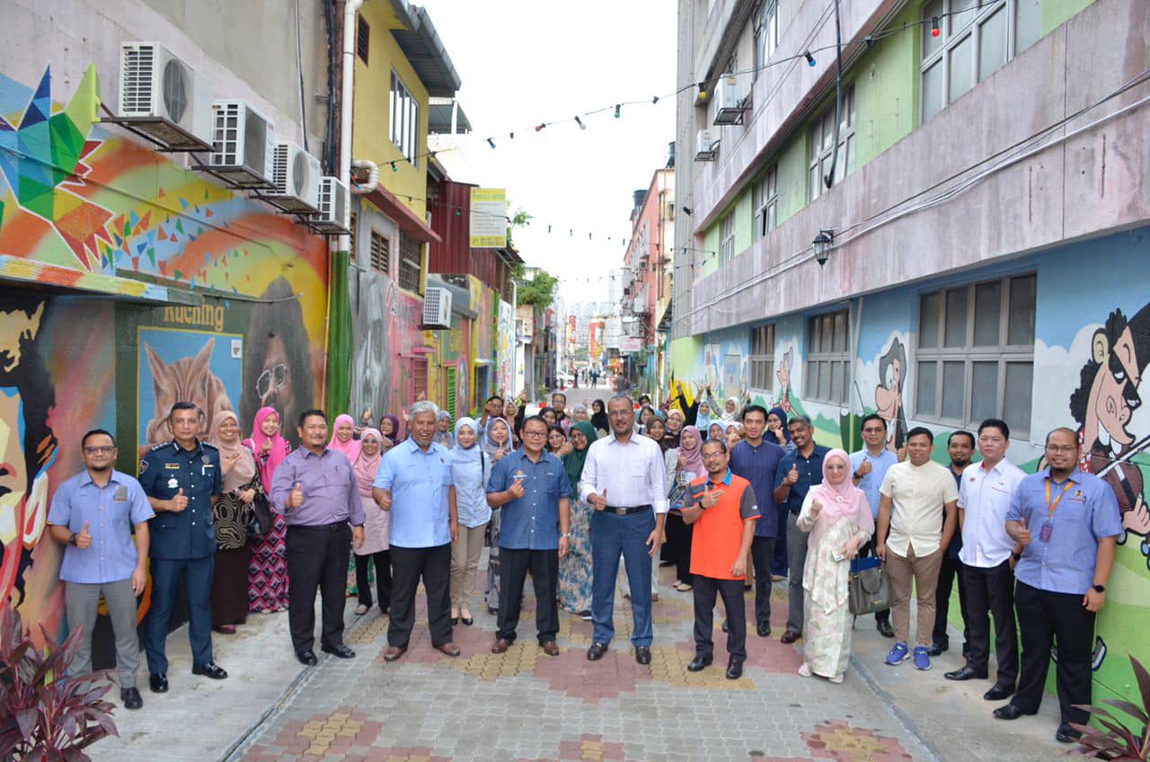 LAWATAN DELEGASI JABATAN PERKHIDMATAN AWAM (JPA) KE LORONG SENI