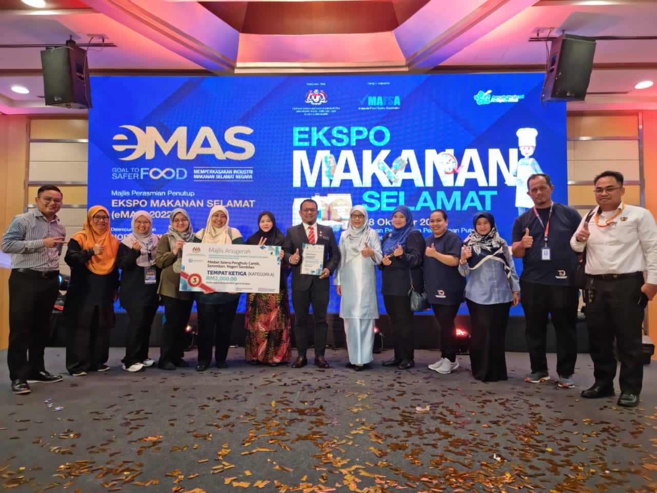 PERTANDINGAN ANUGERAH MEDAN SELERA BERSIH, SELAMAT DAN SIHAT PERINGKAT KEBANGSAAN 2022