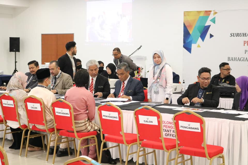 PROSES PENAMAAN CALON P.128 PARLIMEN SEREMBAN BAGI PILIHAN RAYA UMUM KE-15