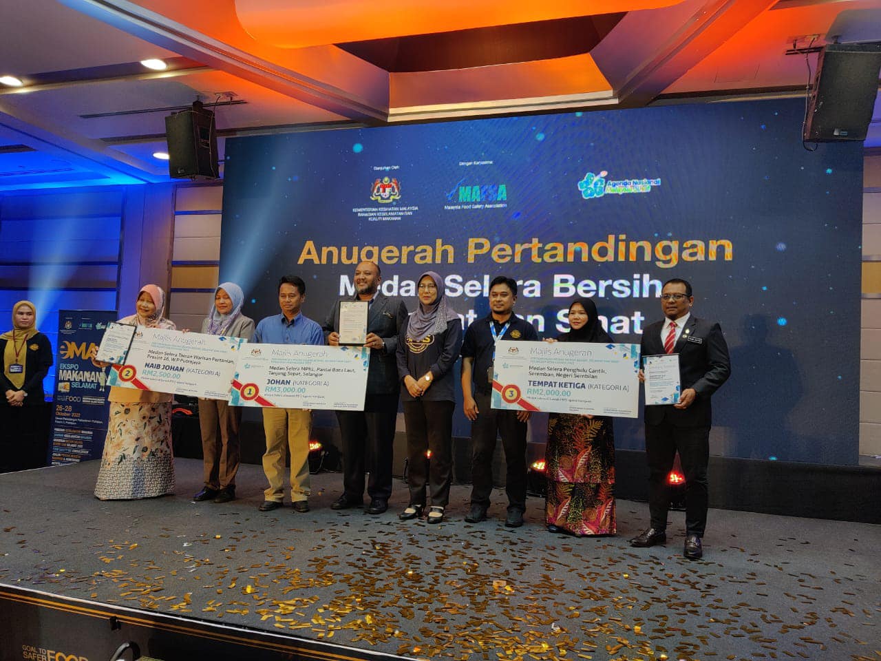 PERTANDINGAN ANUGERAH MEDAN SELERA BERSIH, SELAMAT DAN SIHAT PERINGKAT KEBANGSAAN 2022