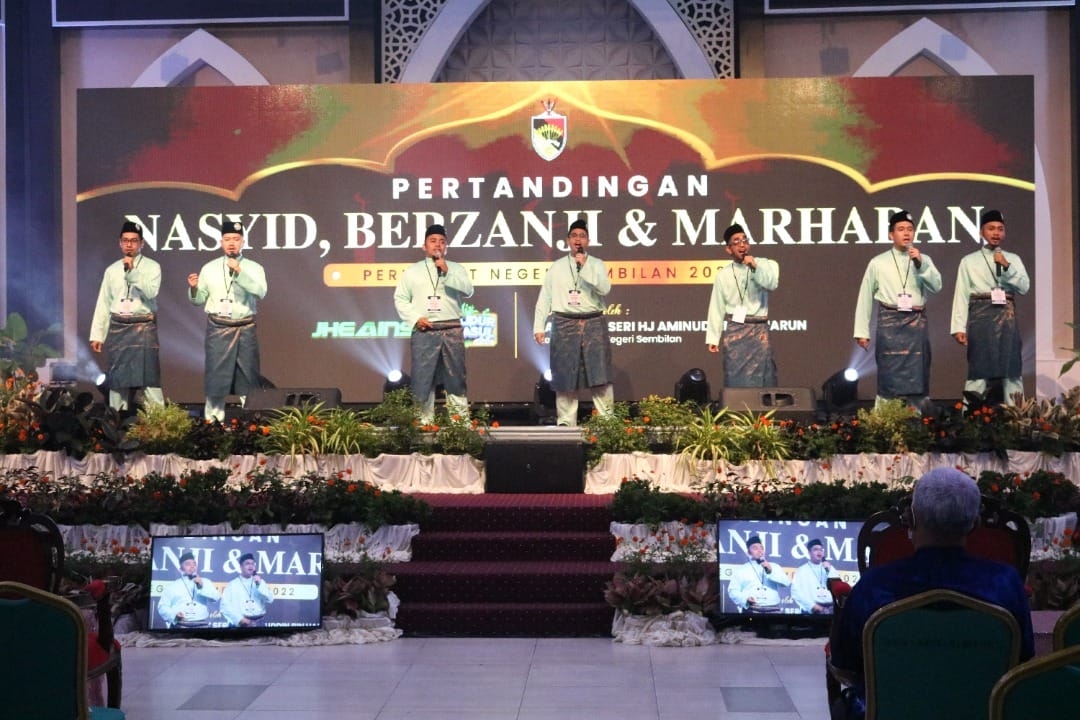 PERTANDINGAN NASYID, BERZANJI & MARHABAN PERINGKAT NEGERI SEMBILAN 2022