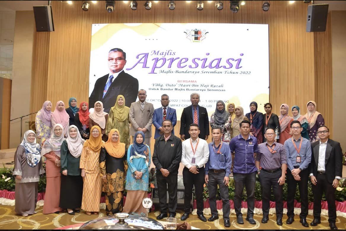 MAJLIS APRESIASI MAJLIS BANDARAYA SEREMBAN TAHUN 2022