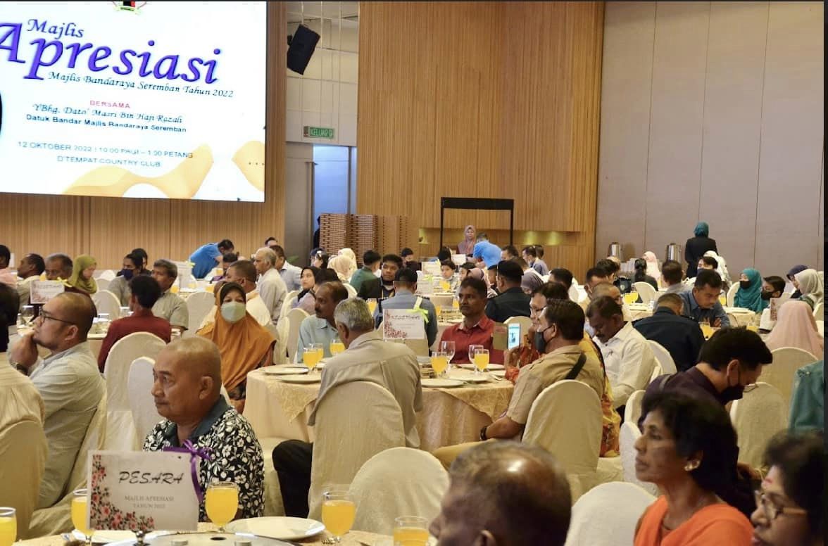 MAJLIS APRESIASI MAJLIS BANDARAYA SEREMBAN TAHUN 2022