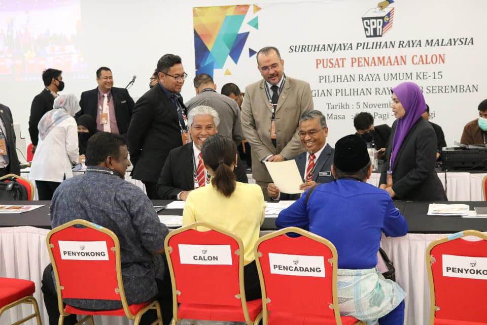 PROSES PENAMAAN CALON P.128 PARLIMEN SEREMBAN BAGI PILIHAN RAYA UMUM KE-15