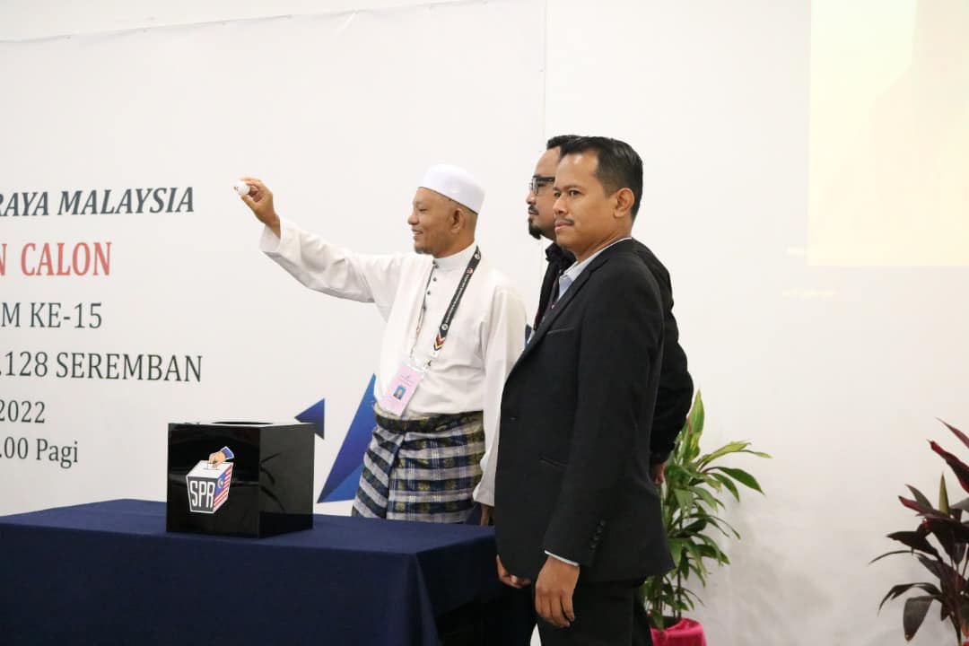 PROSES PENAMAAN CALON P.128 PARLIMEN SEREMBAN BAGI PILIHAN RAYA UMUM KE-15