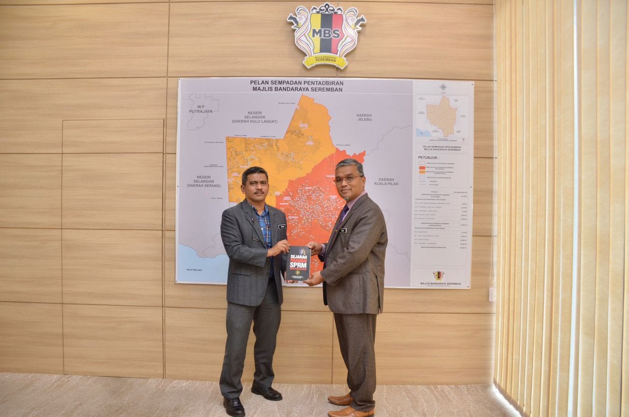 KUNJUNGAN HORMAT DARIPADA SPRM NEGERI SEMBILAN