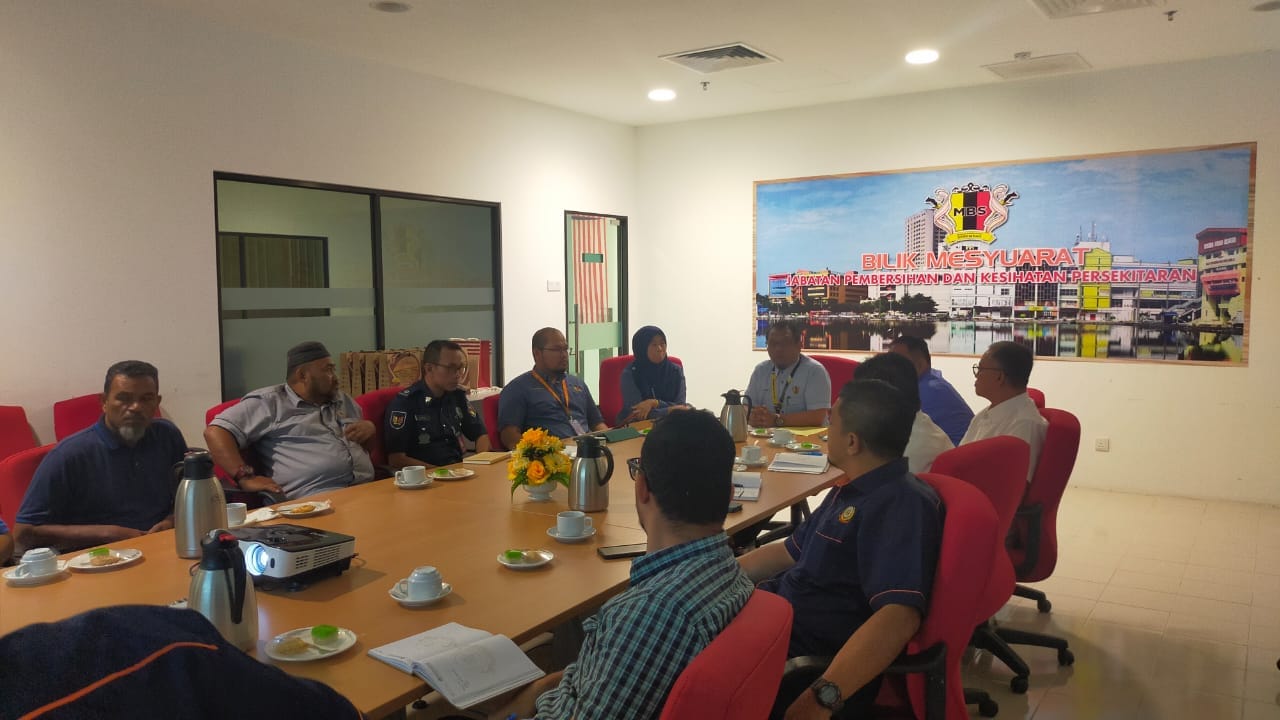 LAWATAN KERJA DARIPADA JABATAN KESIHATAN DAN PERSEKITARAN MAJLIS BANDARAYA KUALA TERENGGANU