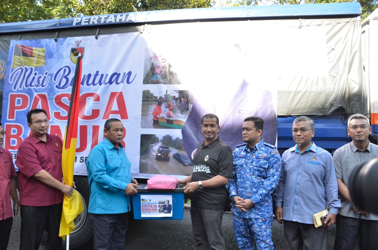 MISI BANTUAN PASCA BANJIR PANTAI TIMUR 2023 DI KEDIAMAN RASMI MENTERI BESAR NEGERI SEMBILAN.