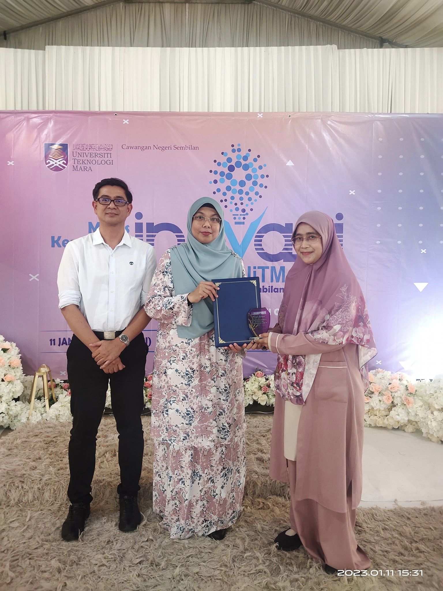 TAHNIAH TEAM PESONA SEREMBAN DAN UITM KAMPUS CAWANGAN NEGERI SEMBILAN