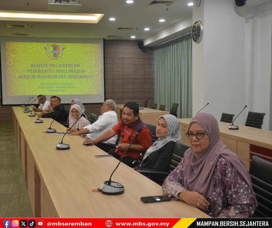 MAJLIS PERLANTIKAN PEMBANTU AHLI MAJLIS MBS