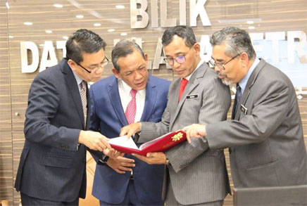 Lawatan Kerja Menteri Besar Negeri Sembilan dan Ketua Pengarah Perkhidmatan Awam