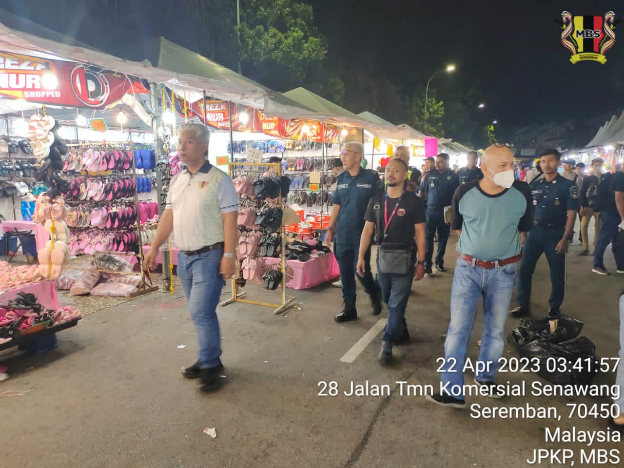 OPERASI BERSEPADU BAZAR AIDILFITRI DATARAN SENAWANG 1444H / 2023M