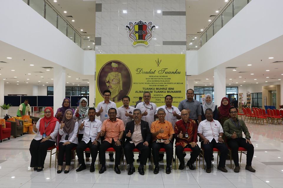 ​  Lawatan Kerja Pegawai Dan Kakitangan Lembaga Kemajuan Terengganu Tengah (KETENGAH) ke Majlis Bandaraya Seremban [Click and drag to move] ​