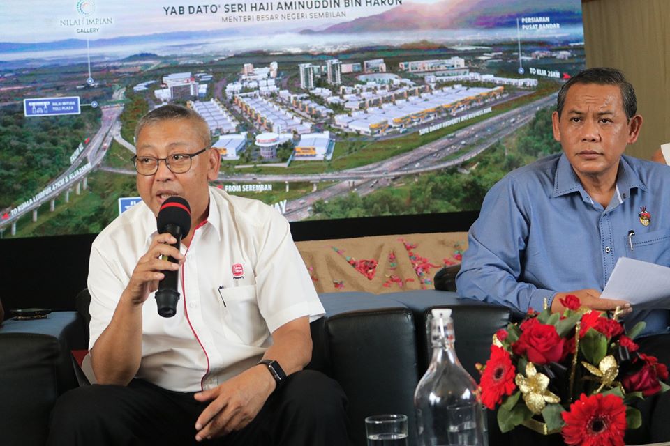 MAJLIS PECAH TANAH PUSAT PERDAGANGAN XME SIME DARBY PROPERTY NILAI IMPIAN