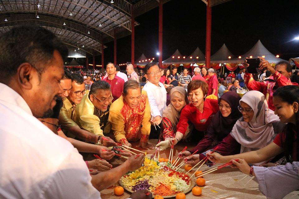 Majlis Rumah Terbuka Tahun Baru Cina 2020 Peringkat Negeri Sembilan bertempat di Kompleks Arena , Dataran Tampin