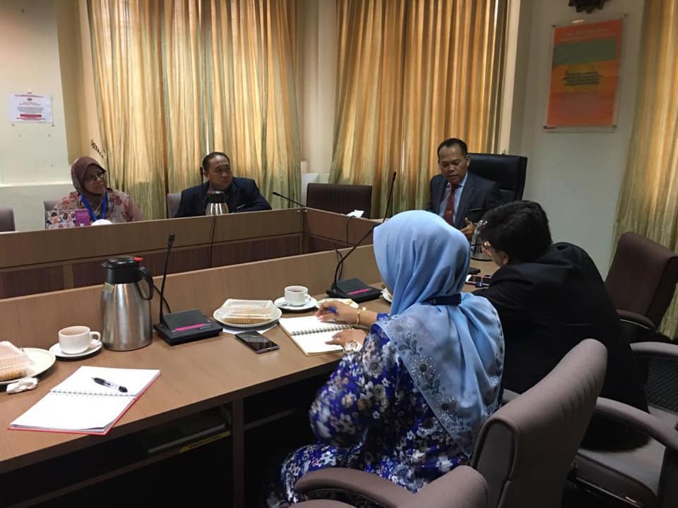 Pertemuan antara Unit Integriti MBS dengan SPRM Negeri Sembilan.