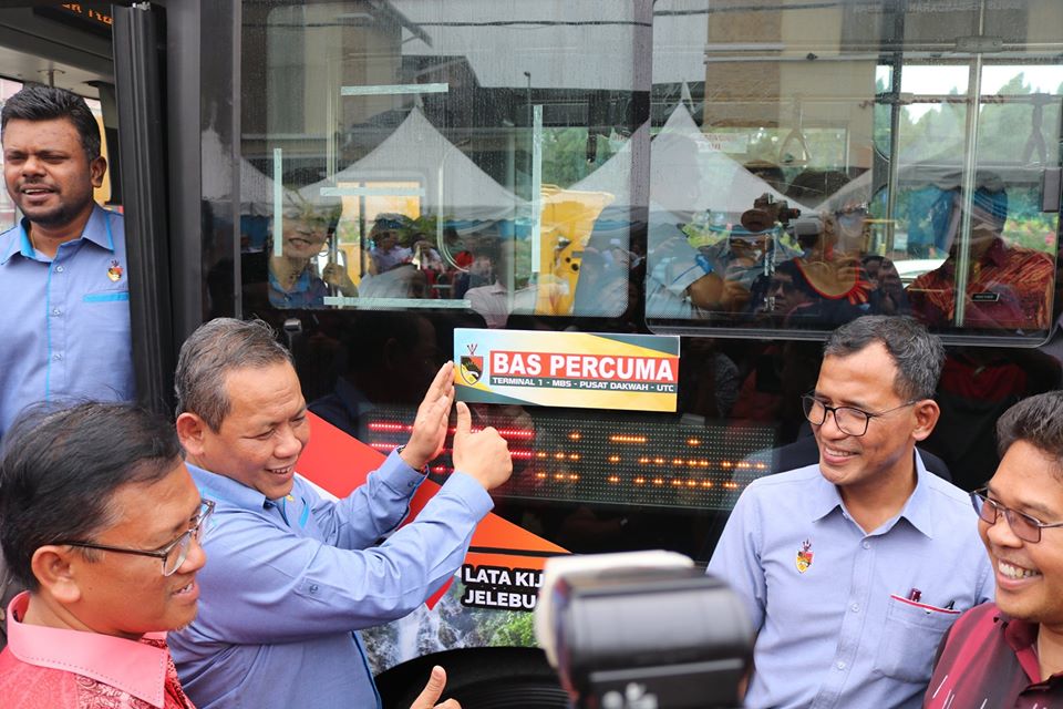 MAJLIS PELANCARAN PERKHIDMATAN BAS PERCUMA BANDAR RAYA SEREMBAN TAHUN 2020