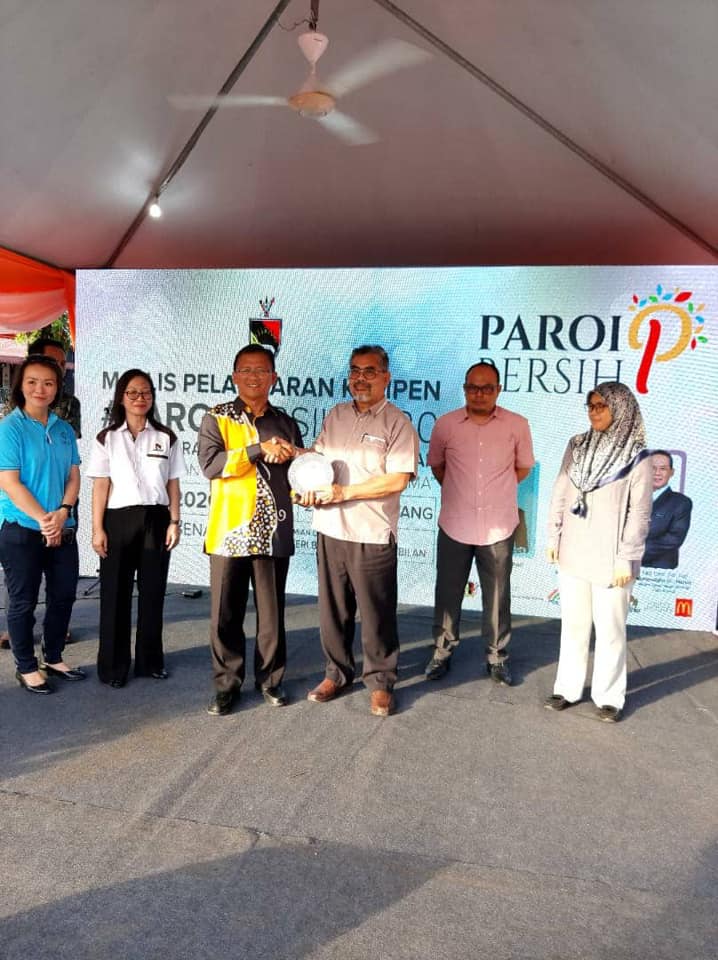 MAJLIS PELANCARAN KEMPEN #PAROIBERSIH2020 & PELANCARAN PERUMAHAN BEBAS DADAH