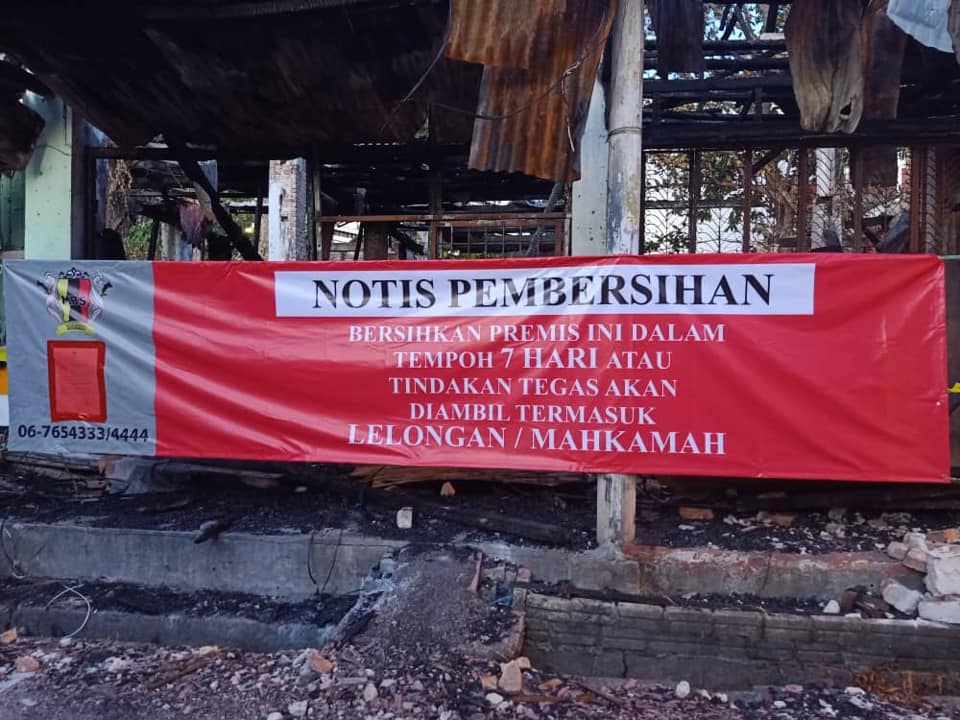 Notis pembersihan premis kosong/terbiar di dalam kawasan Majlis Bandaraya Seremban