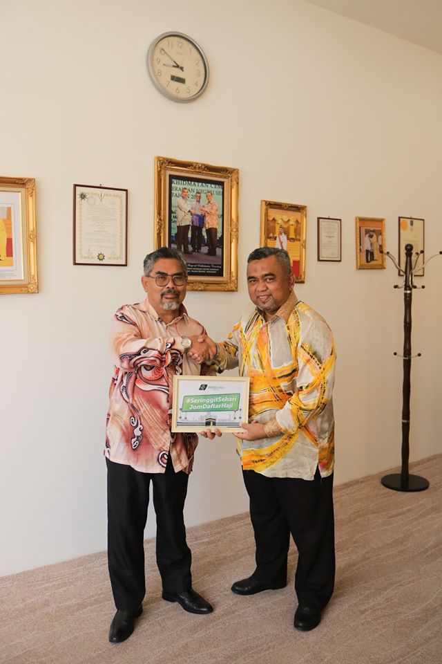 Kunjungan Hormat oleh Tuan Haji Khairoddin bin Ahmad Pengarah Lembaga Tabung Haji Negeri Sembilan
