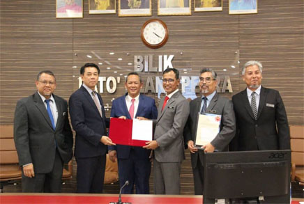 Lawatan Kerja Menteri Besar Negeri Sembilan dan Ketua Pengarah Perkhidmatan Awam