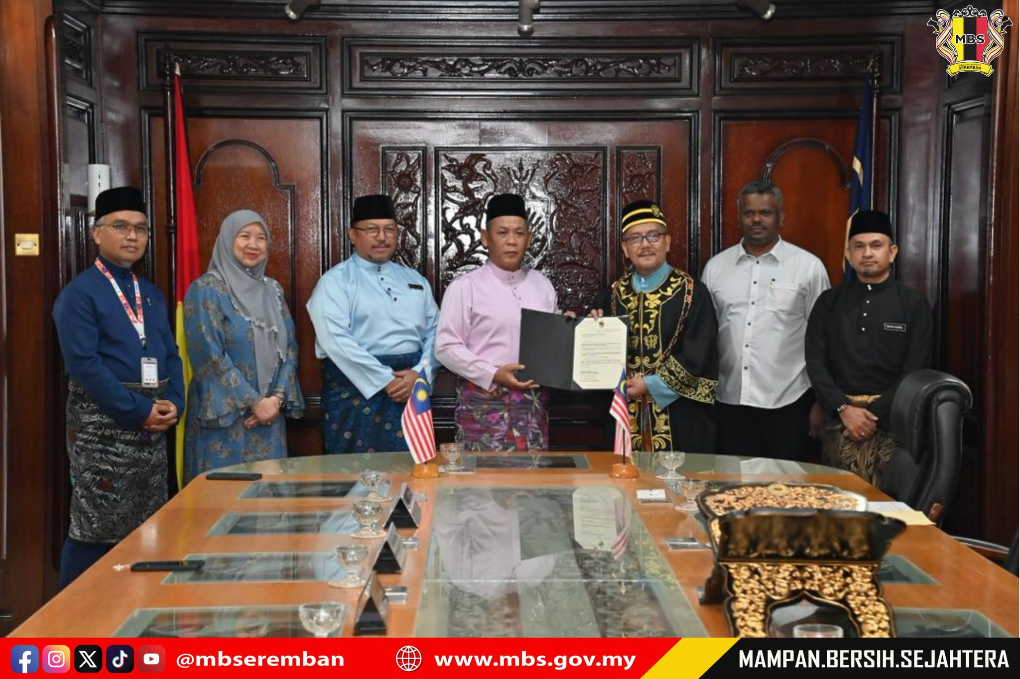 ANGKAT SUMPAH DATUK BANDAR KETIGA MAJLIS BANDARAYA SEREMBAN