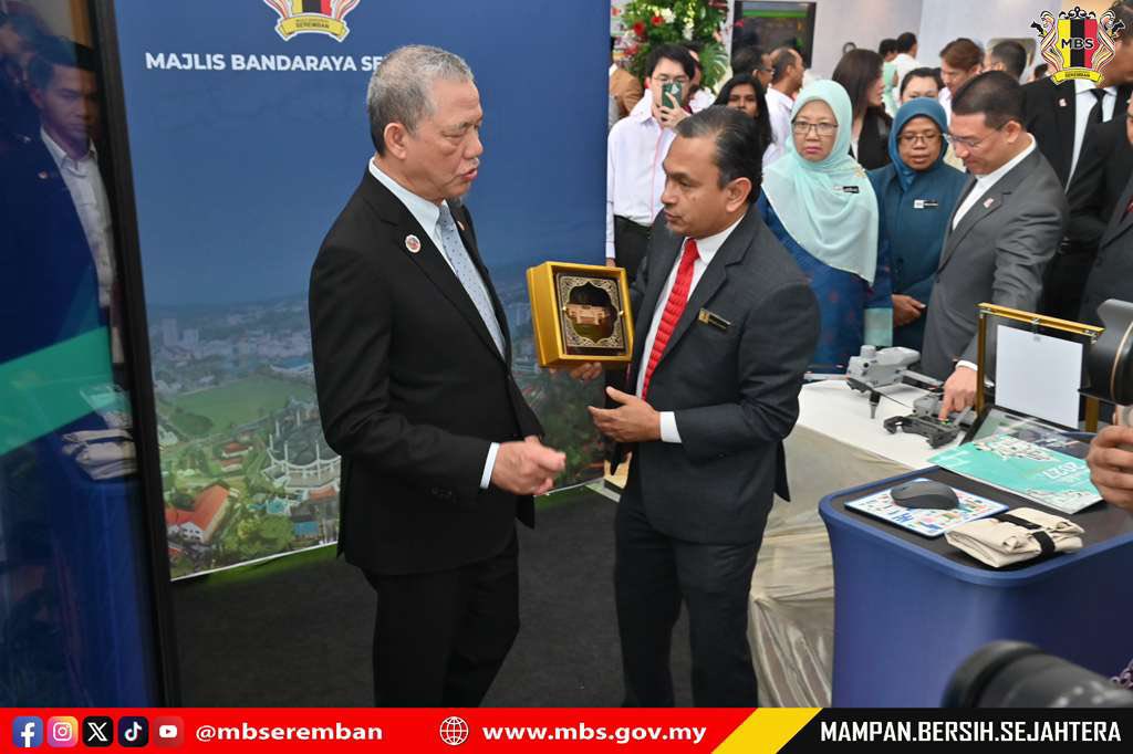 BANDARAYA SEREMBAN TERIMA PENGHARGAAN BANDARAYA PALING MAMPAN 2025