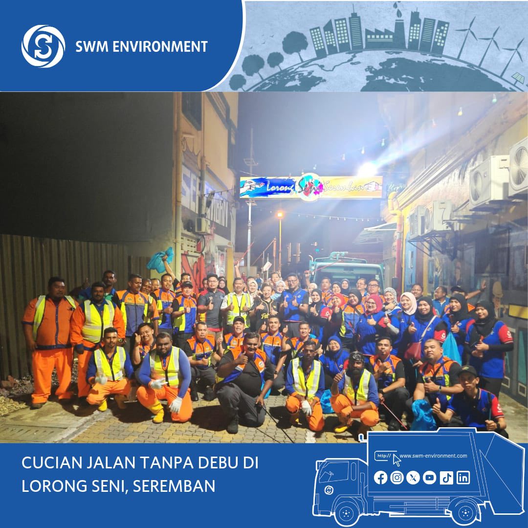 CUCIAN JALAN TANPA DEBU DI LORONG SENI, SEREMBAN 