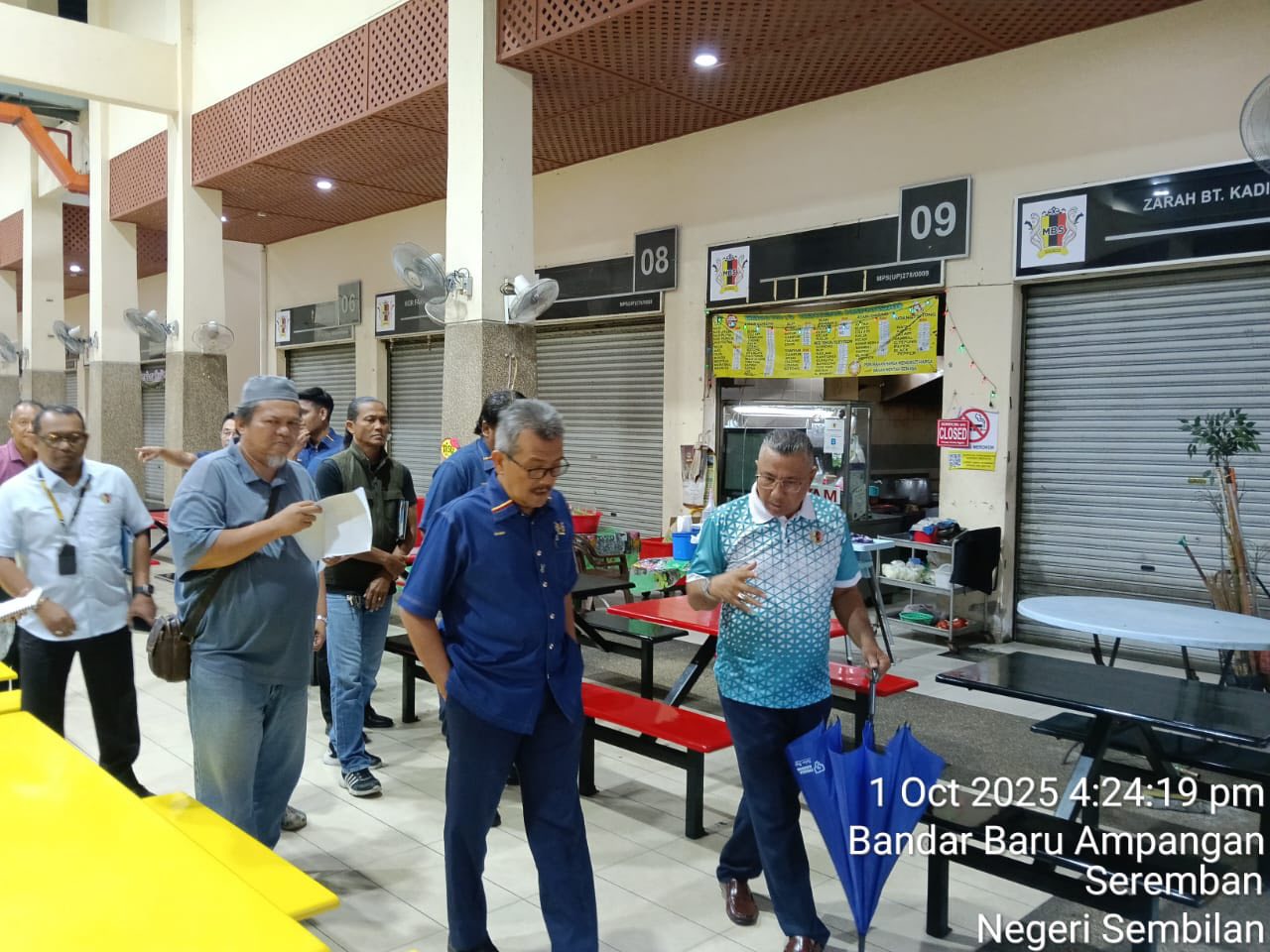 DATUK BANDAR TINJAU KEMUDAHAN BENTENG AMPANGAN DAN PROJEK DEWAN KOMUNITI AMPANGAN
