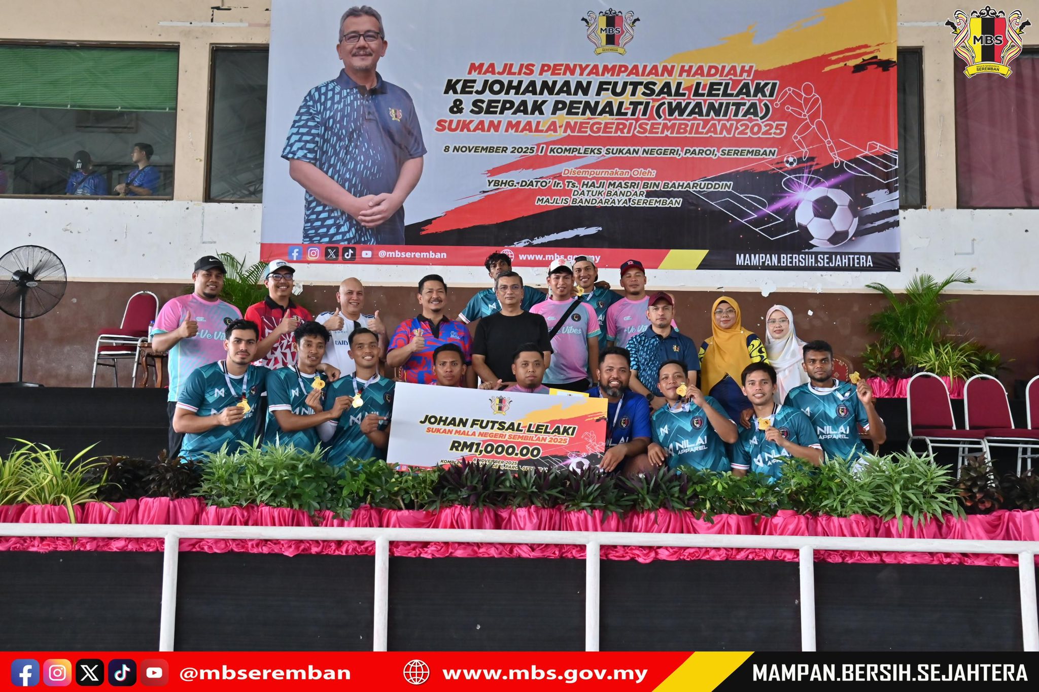 KEJOHANAN FUTSAL LELAKI & SEPAK PENALTI WANITA SUKAN MALA NEGERI SEMBILAN 2025