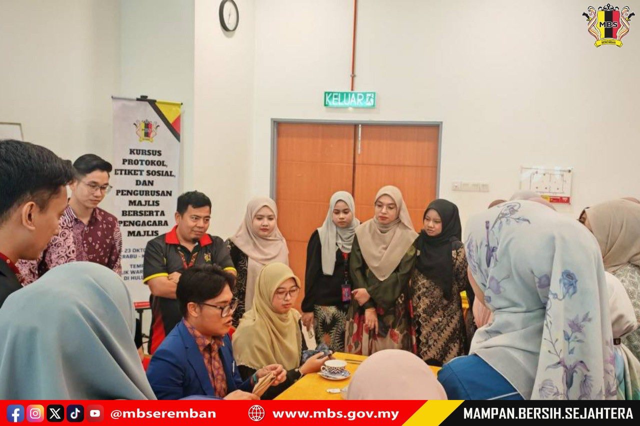 KURSUS PROTOKOL, ETIKET SOSIAL DAN PENGURUSAN MAJLIS BERSERTA PENGACARA MAJLIS