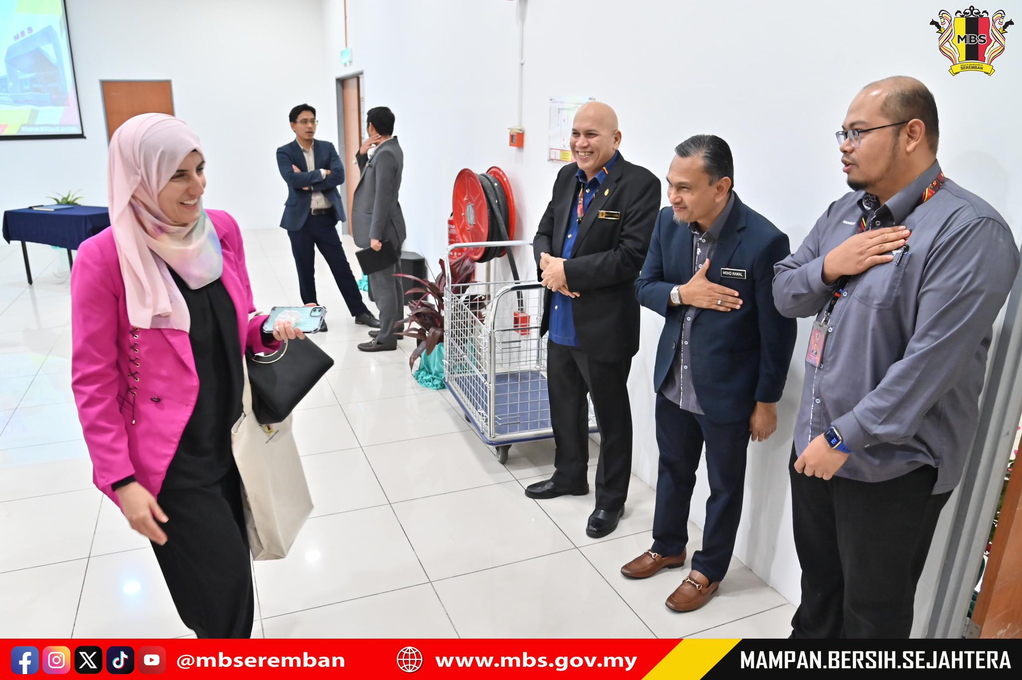 LAWATAN DELEGASI PESERTA KURSUS MALAYSIAN TECHNICAL COOPERATION PROGRAMME (MTCP) KE MBS