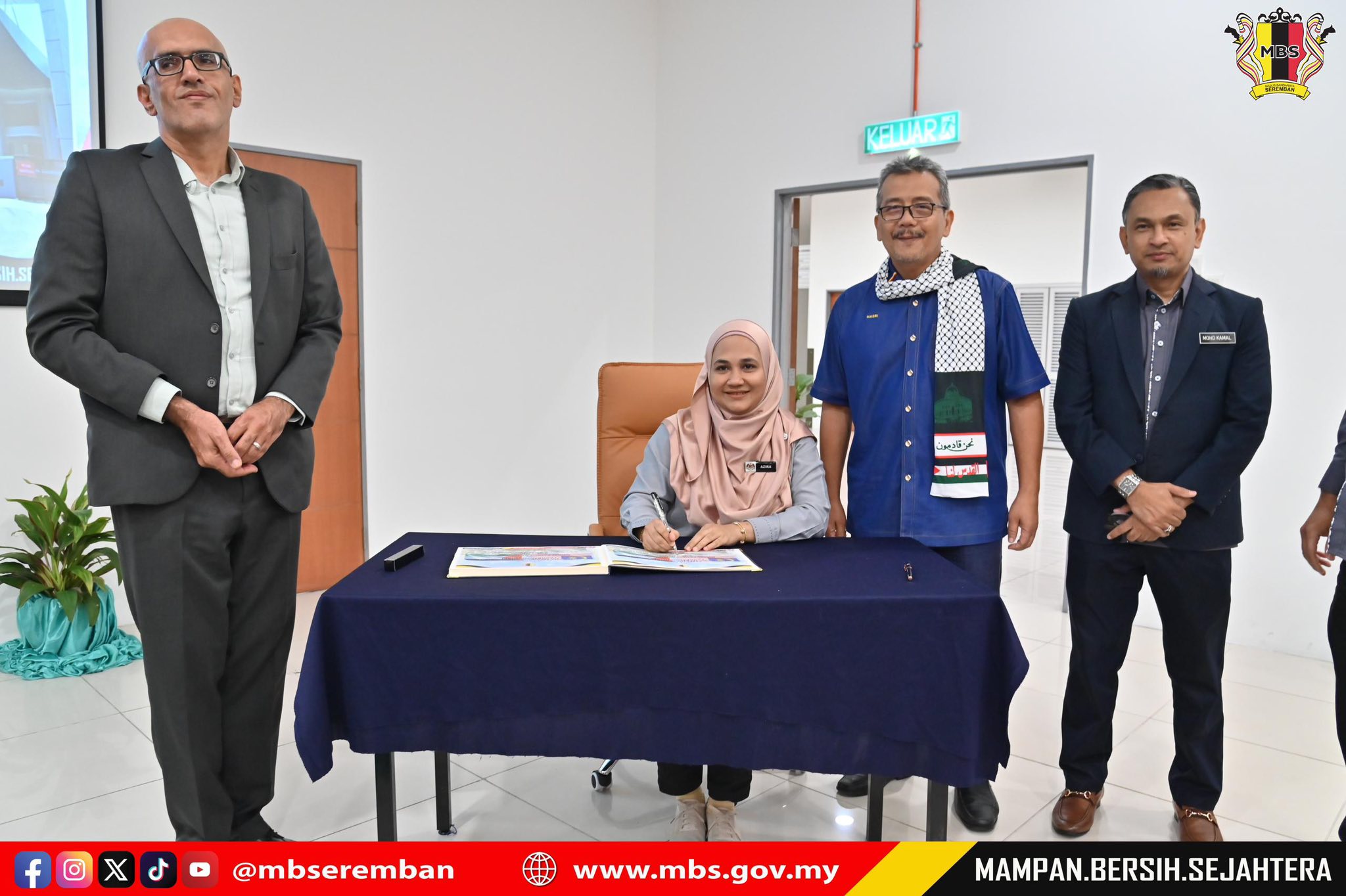 LAWATAN DELEGASI PESERTA KURSUS MALAYSIAN TECHNICAL COOPERATION PROGRAMME (MTCP) KE MBS