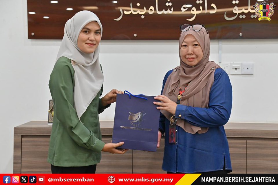 LAWATAN KERJA DELEGASI MAJLIS PERBANDARAN JEMPOL KE MAJLIS BANDARAYA SEREMBAN