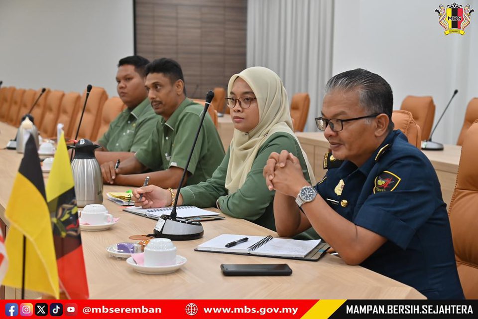 LAWATAN KERJA DELEGASI MAJLIS PERBANDARAN JEMPOL KE MAJLIS BANDARAYA SEREMBAN