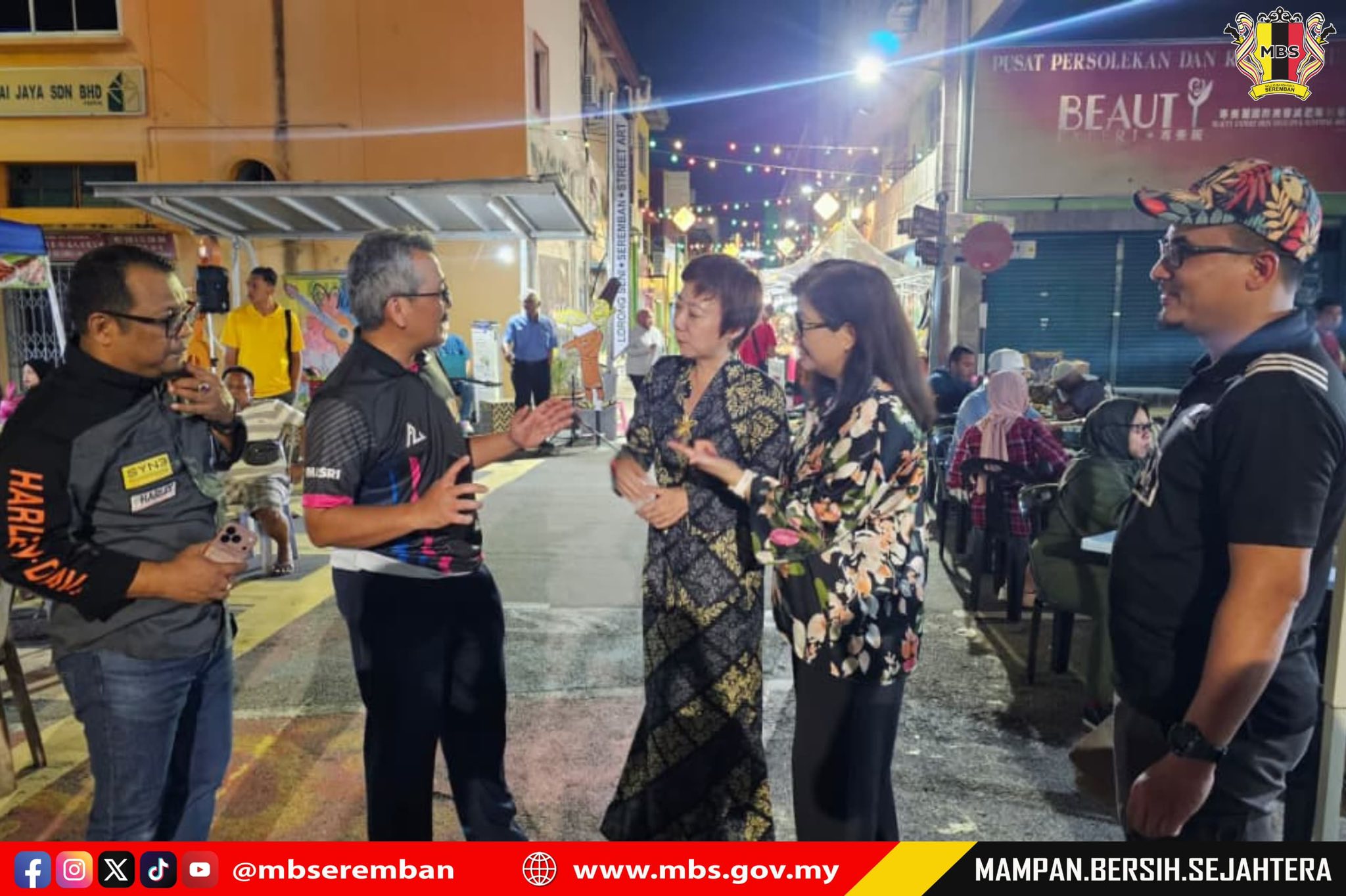 LAWATAN KERJA KE LORONG SENI SEREMBAN BAGI TUJUAN PENAMBAHBAIKAN