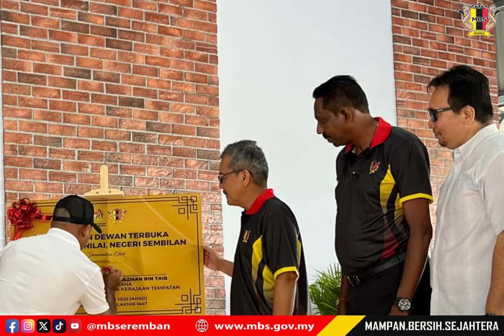 MAJLIS PERASMIAN DEWAN TERBUKA NILAI IMPIAN