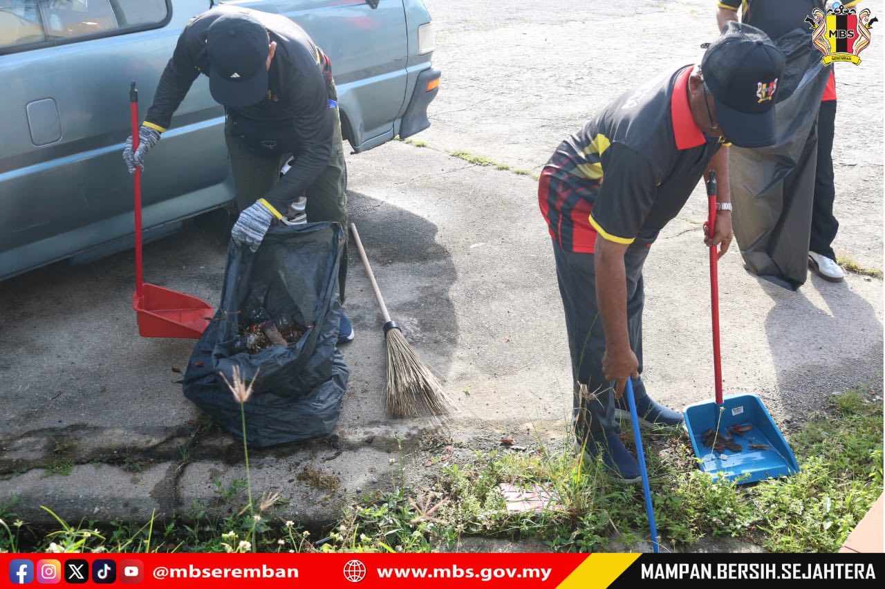 OPERASI PEMBERSIHAN DI PUSAT BANDAR SEREMBAN