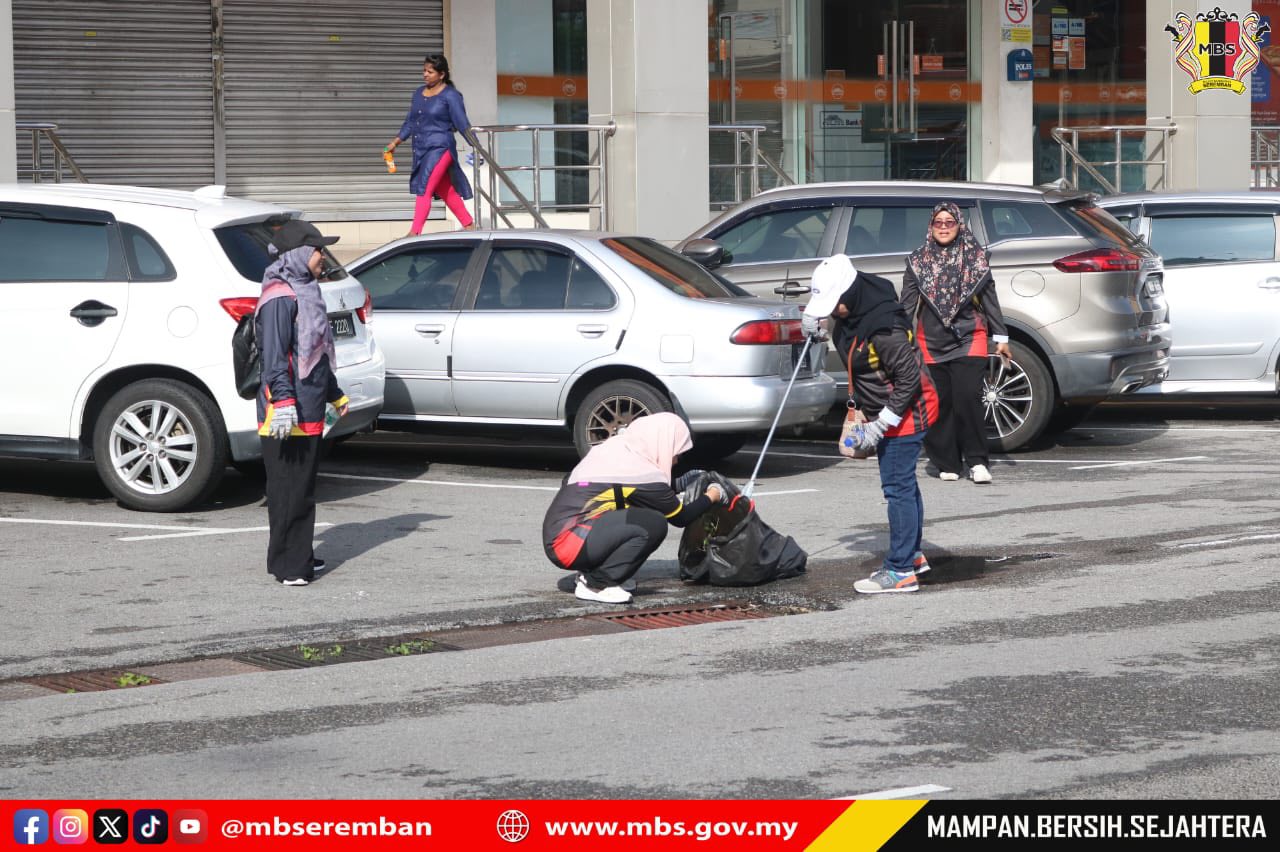 OPERASI PEMBERSIHAN DI PUSAT BANDAR SEREMBAN